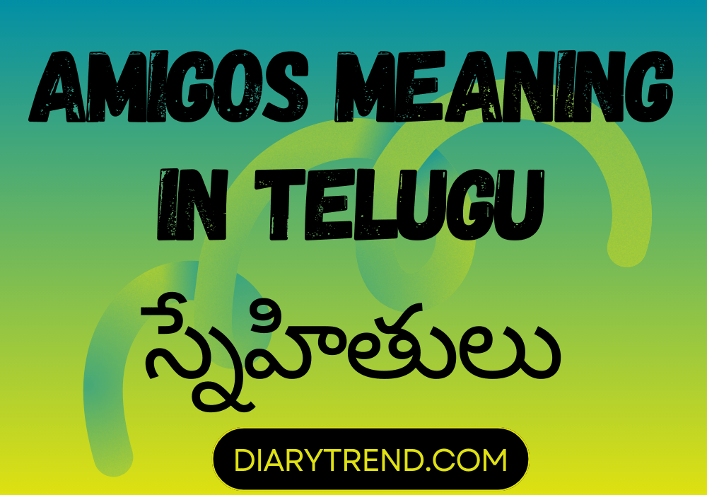 Amigos Meaning In Telugu