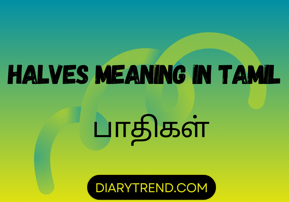 Halves Meaning In Tamil