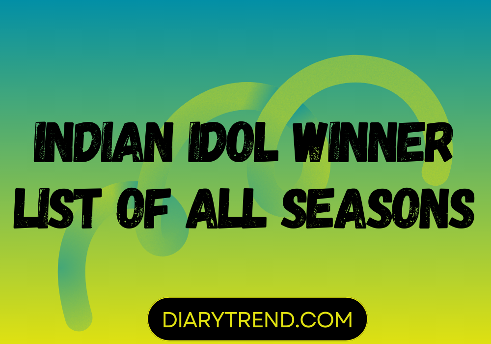 Indian Idol Winner List Of All Seasons